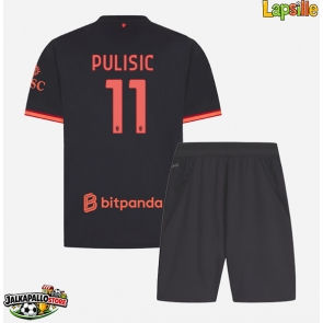 AC Milan Christian Pulisic #11 Kolmaspaita Lapsille 2026-27 Lyhythihainen (+ shortsit)